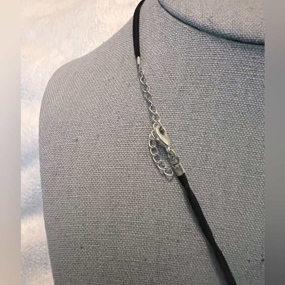 Rare Vintage Peacock Silver Necklace - Picture 5 of 6
